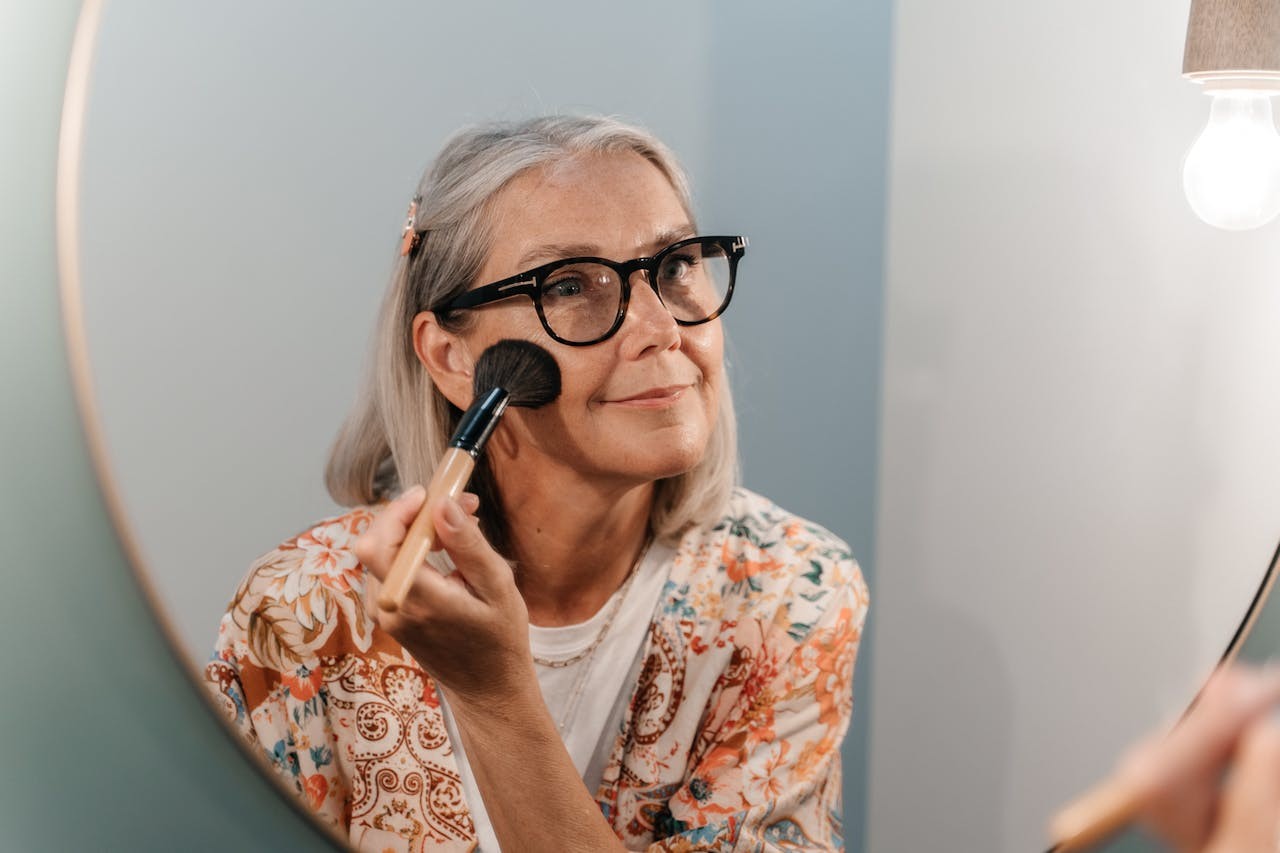 mature makeup